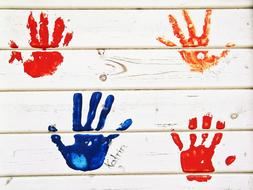 Handprint Hands Color