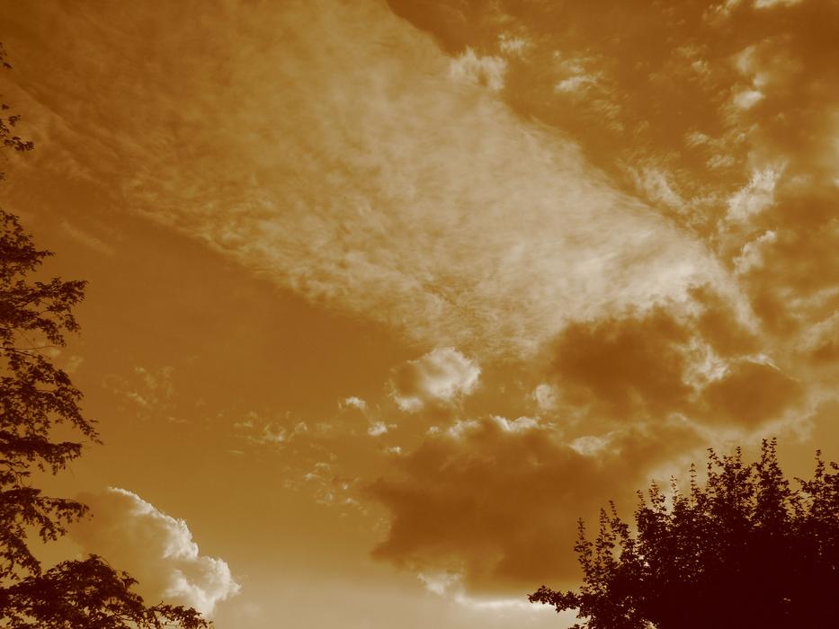 Cloud Sky at dusk