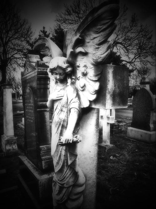 Angel Headstone Statue