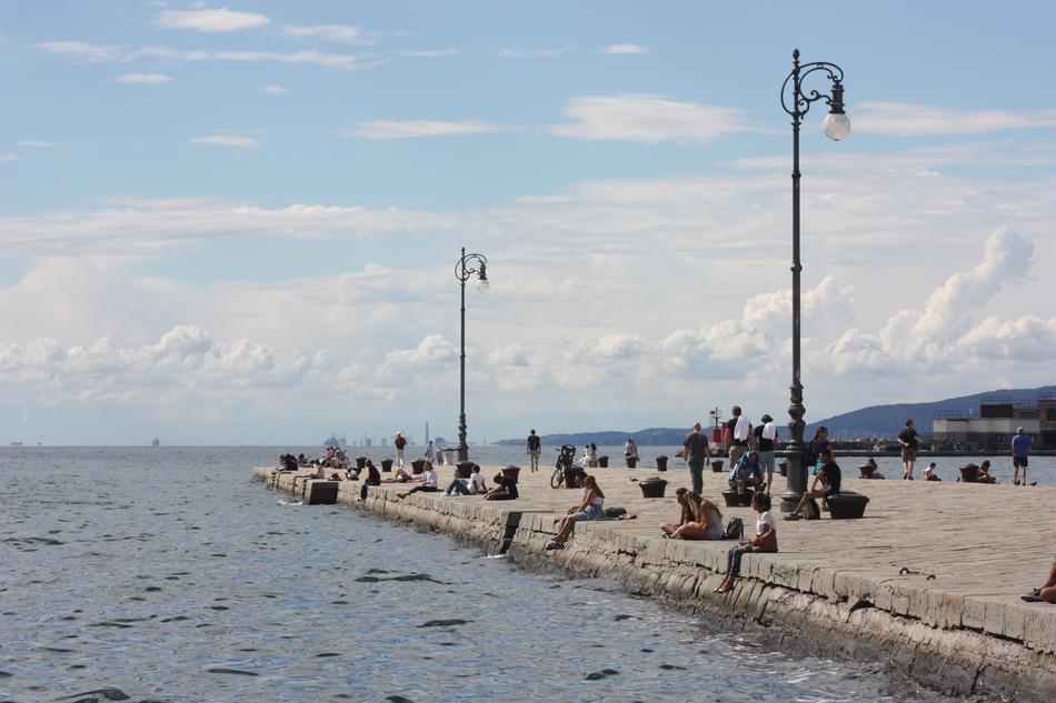 Trieste Pier Sea