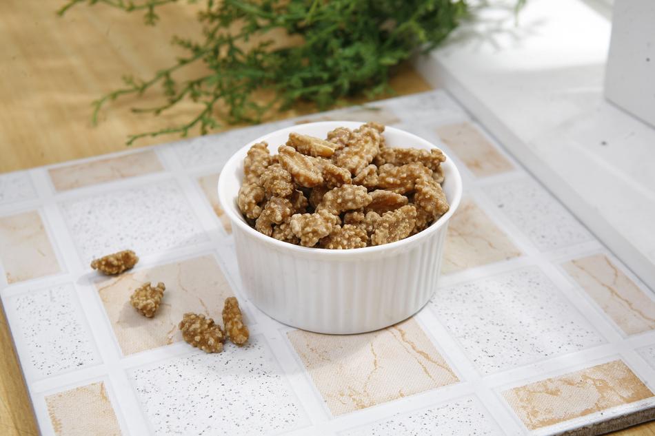 Seasoned Peanuts in ceraamic bowl