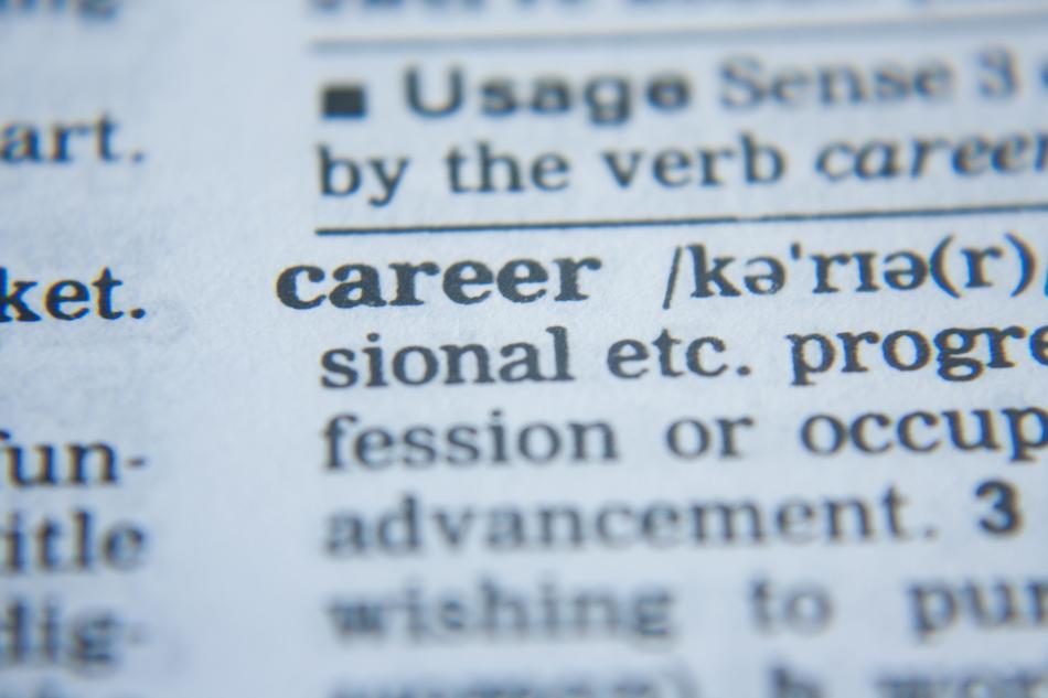 Career Word in Dictionary