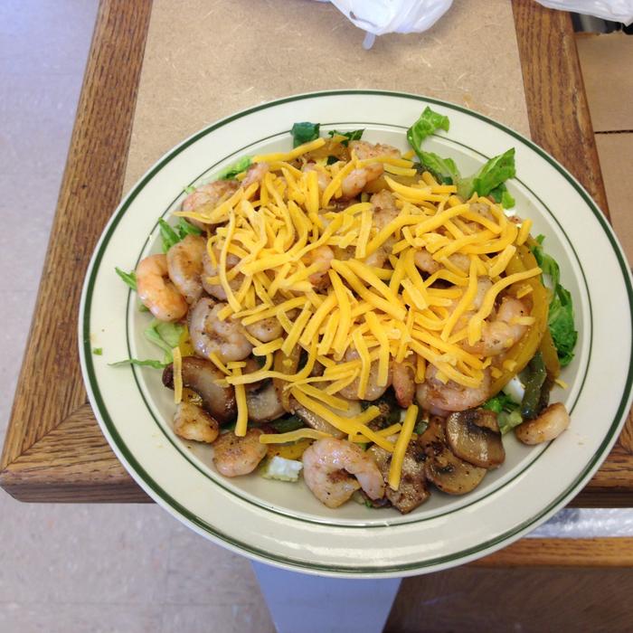 Cheese Shrimp Green