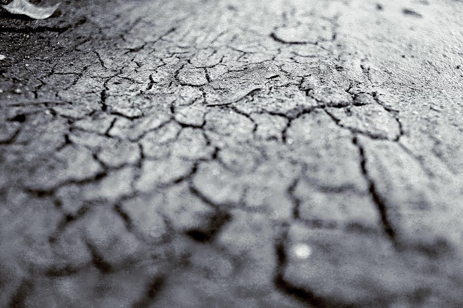 Lack Of Water Shriveled Fissured