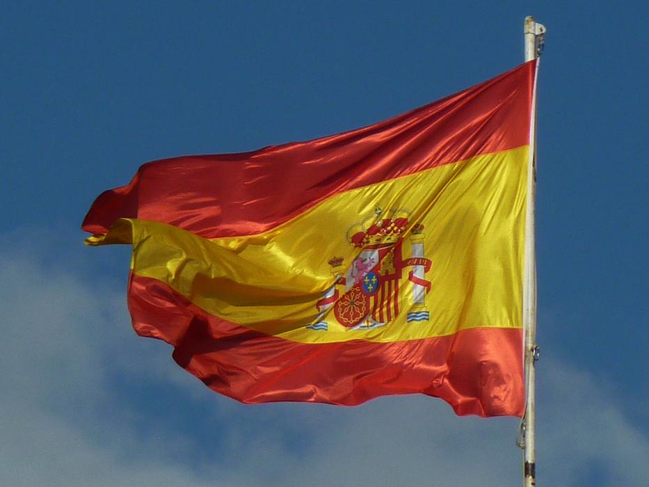 Spain Flag national colours
