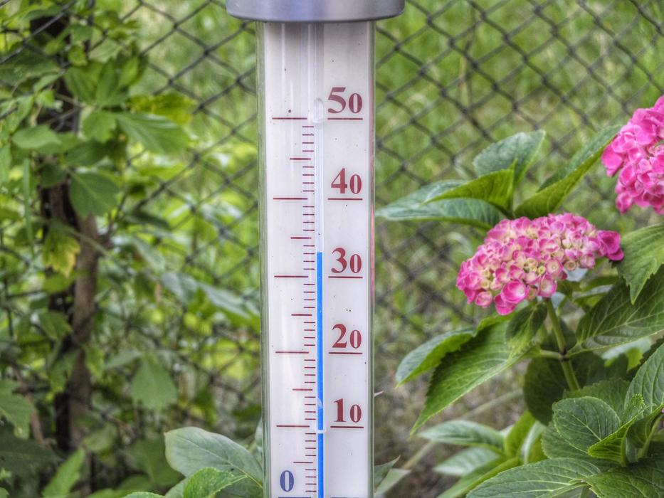 Thermometer Heat Wave device