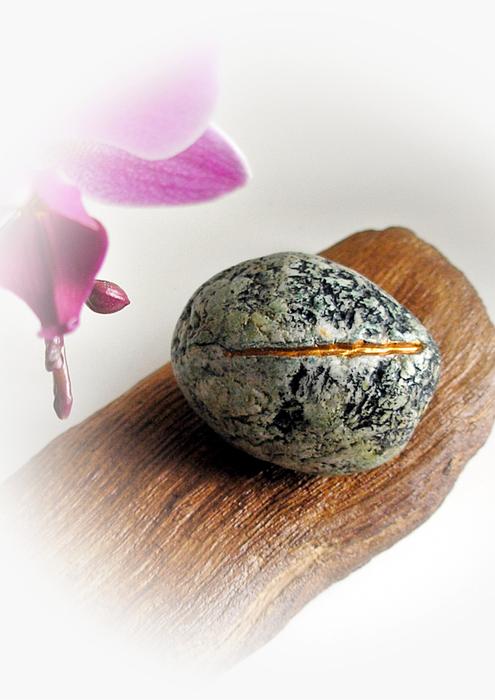 Lucky Stone Wood Art