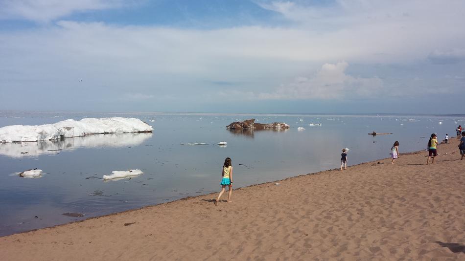 Ice Summer Lake