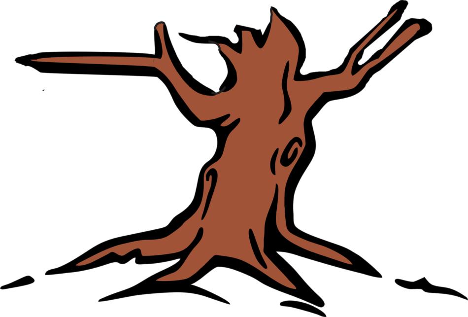 wood trunk illustration