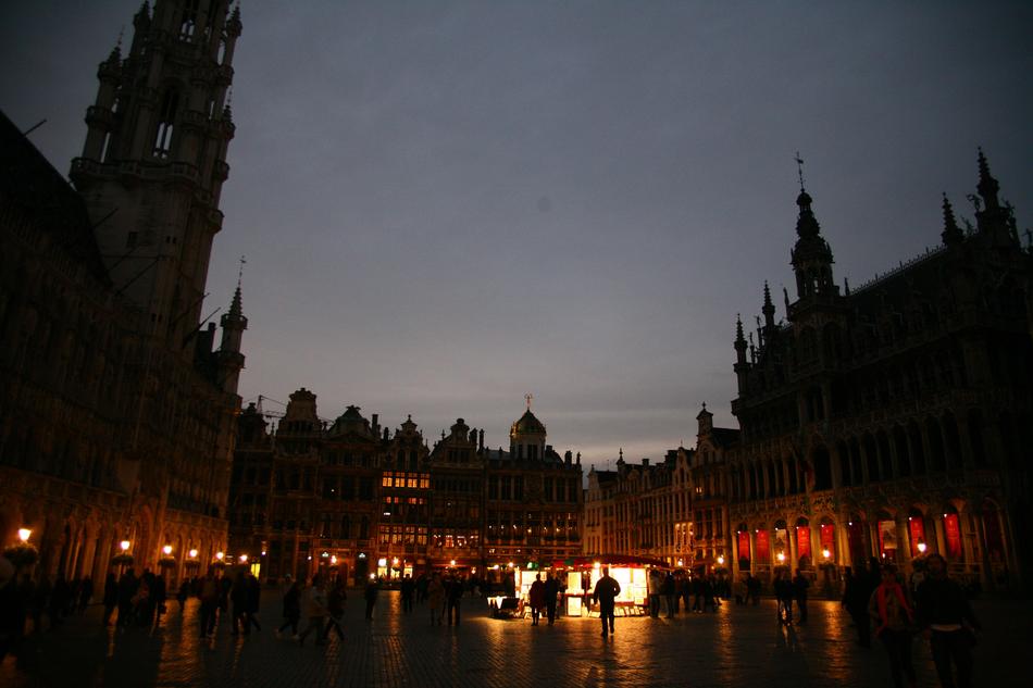 Brussels Square In The