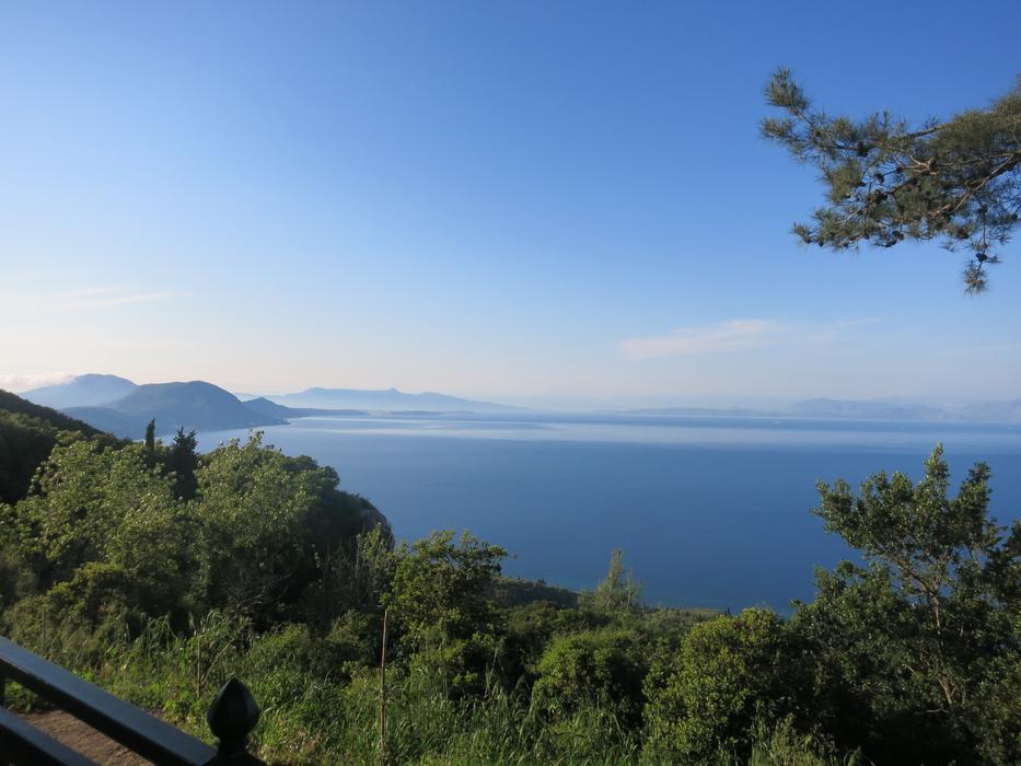 Corfu Greece Blue sea