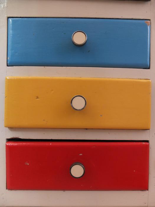 Drawers Cabinet Blue