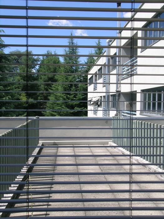 rolling shutter on the window