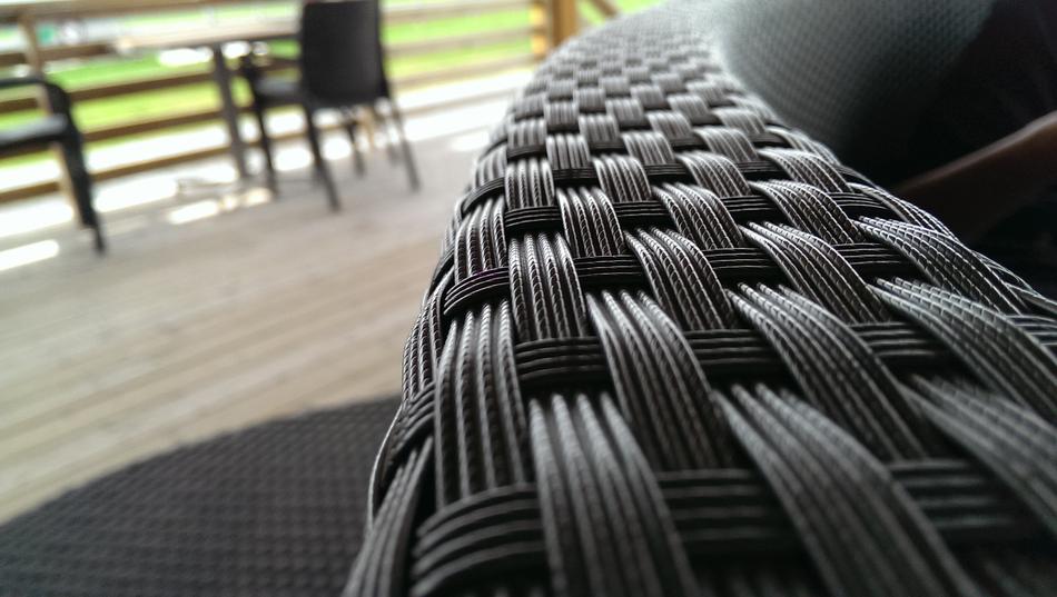 Chair Braided Black