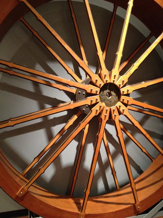 Old Vintage Wheel round