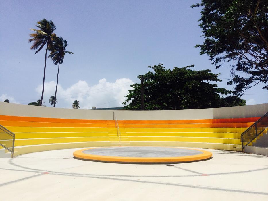 Amphitheater Theater Stage rows