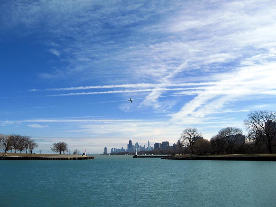 Chemtrails Sky Blue