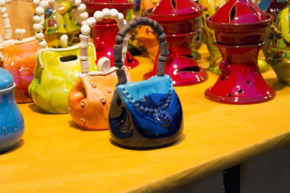 Handbag Blue art