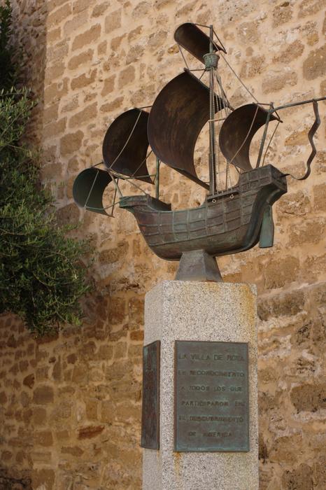 Caravel Sculpture Broken