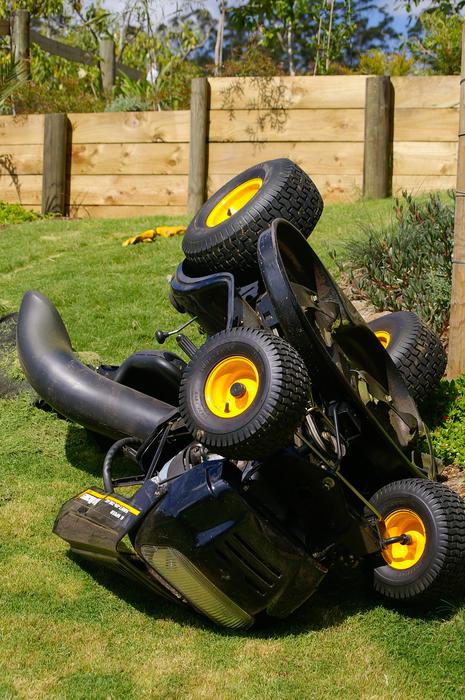 Lawn Mower Accident