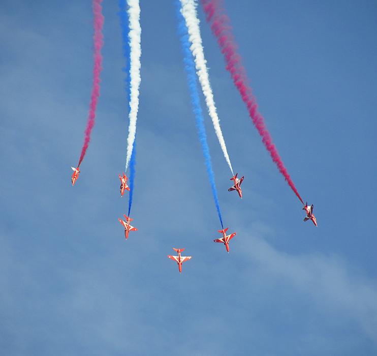 Airshow Red Arrows Fighter Jets