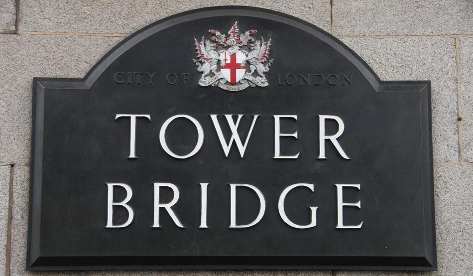 London Tower Bridge Shield