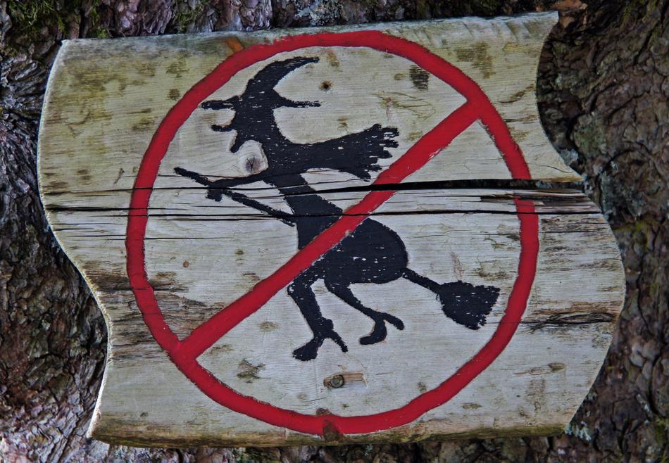 Witch Prohibition Witches Shield