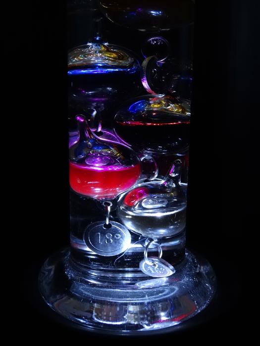 Thermometer Glass Column