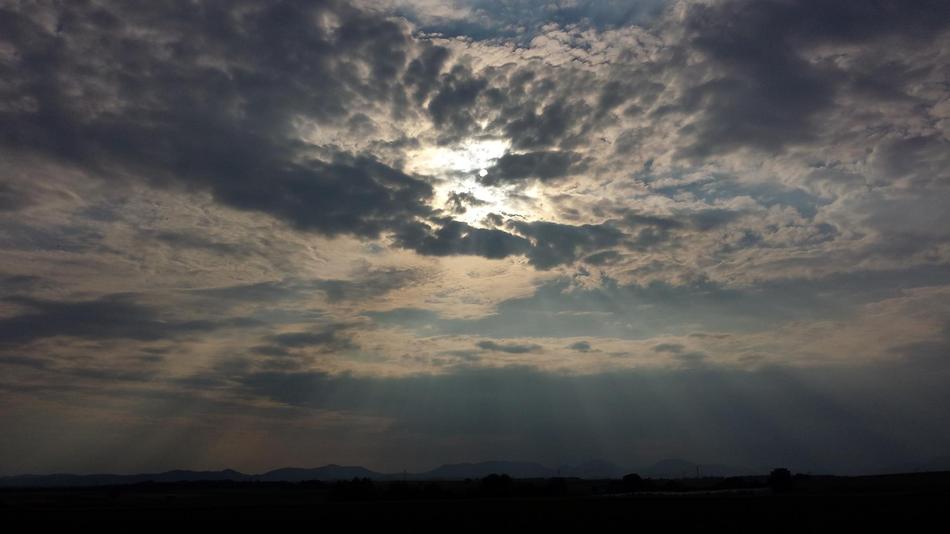 Clouds Sun Sky