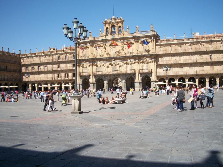 Main Square Salamanca Historic