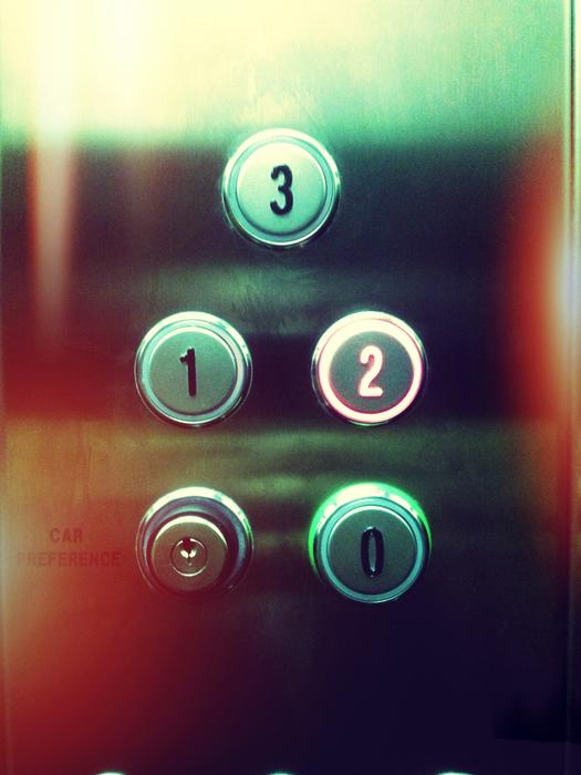 Lift Buttons Abstract