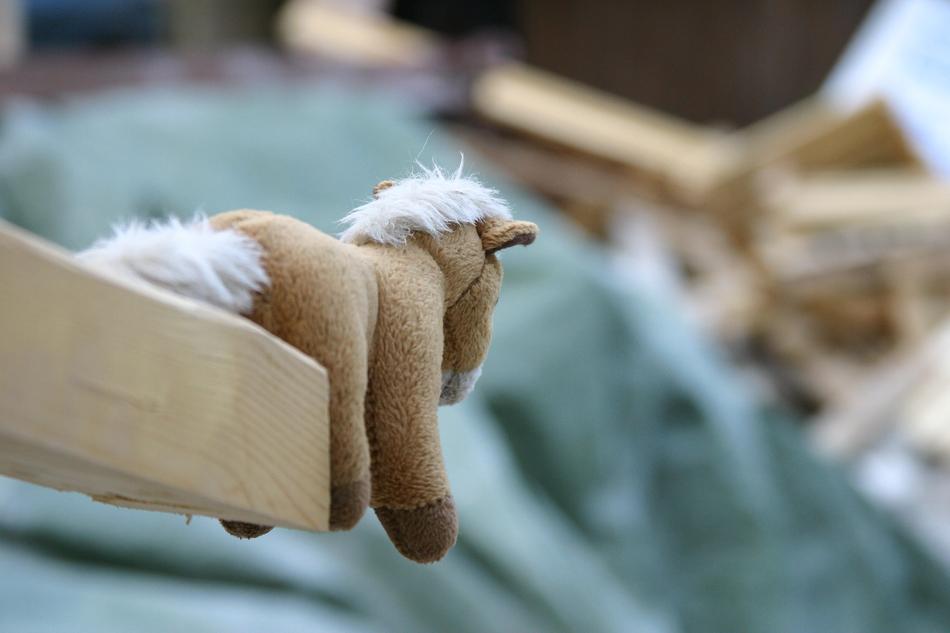 Pony Horse Railing Construction