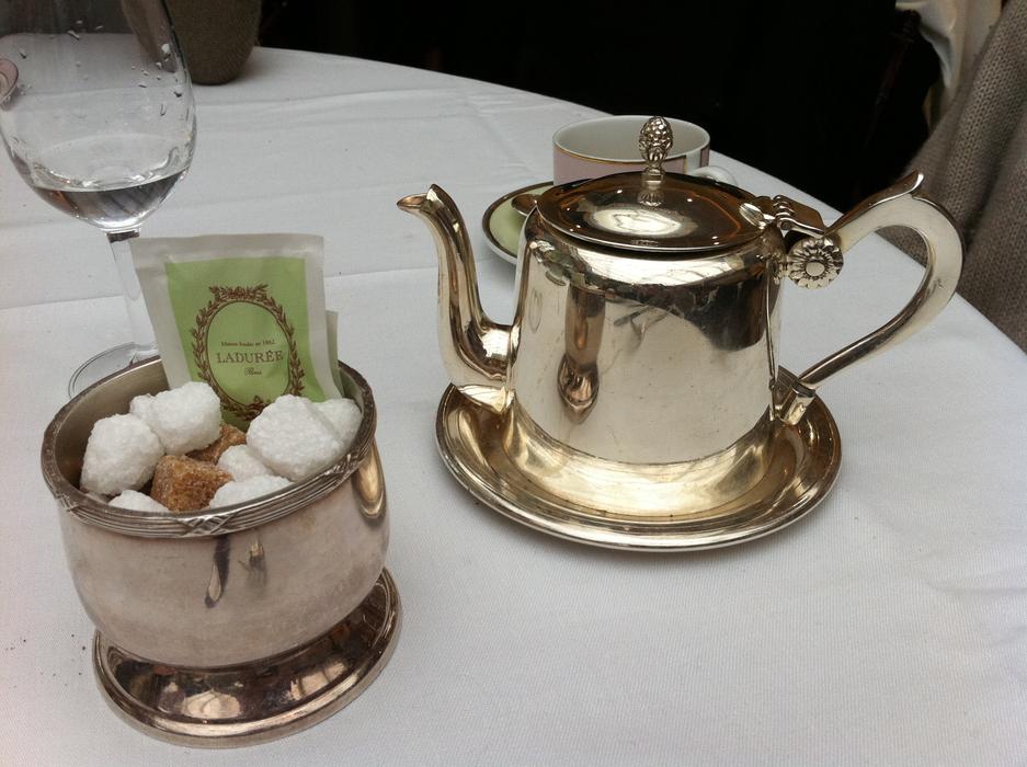 Tea Pastry on table