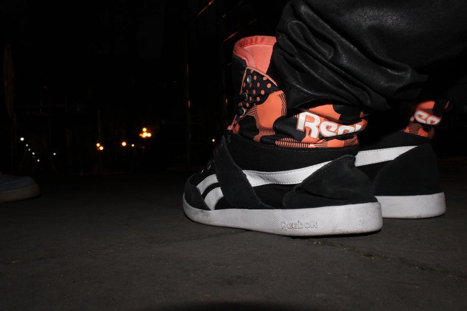 Shoes Reebok at Night