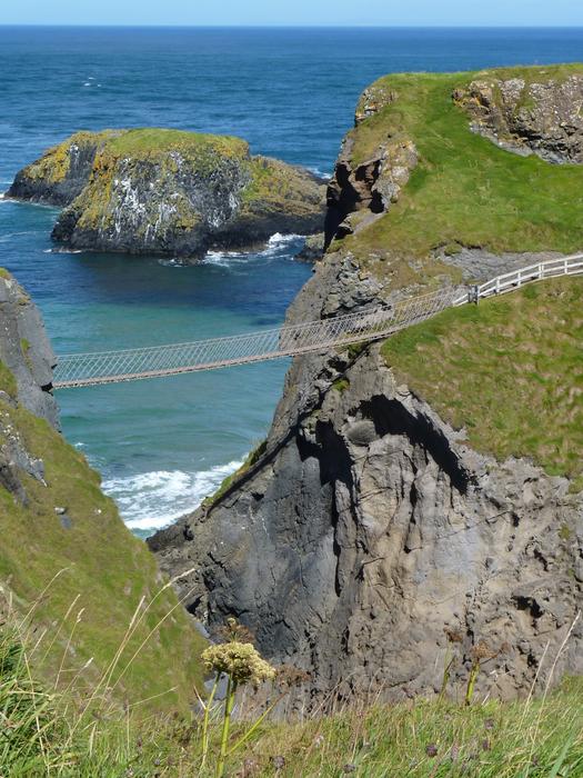 Suspension Bridge Ireland Abyss