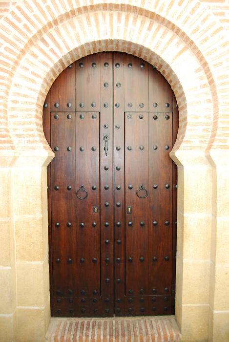 Arabic Wood Door