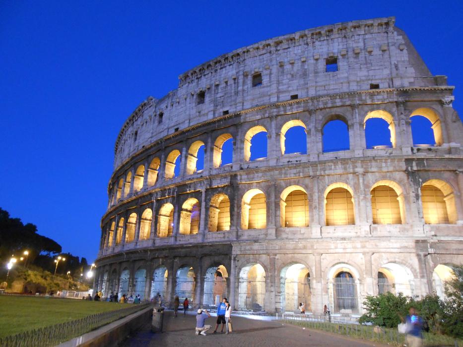 Colosseum Rome Night