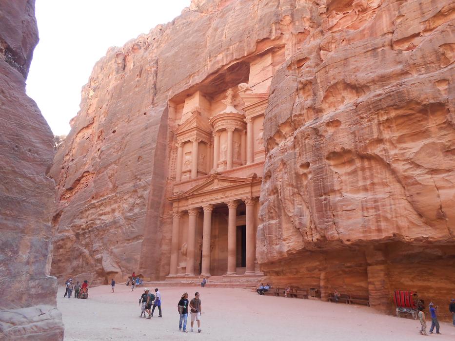 Petra Cave wall