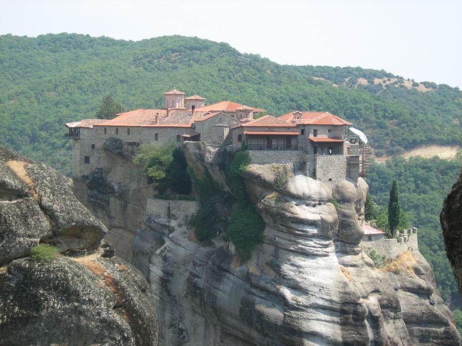 Monastery on the rocks