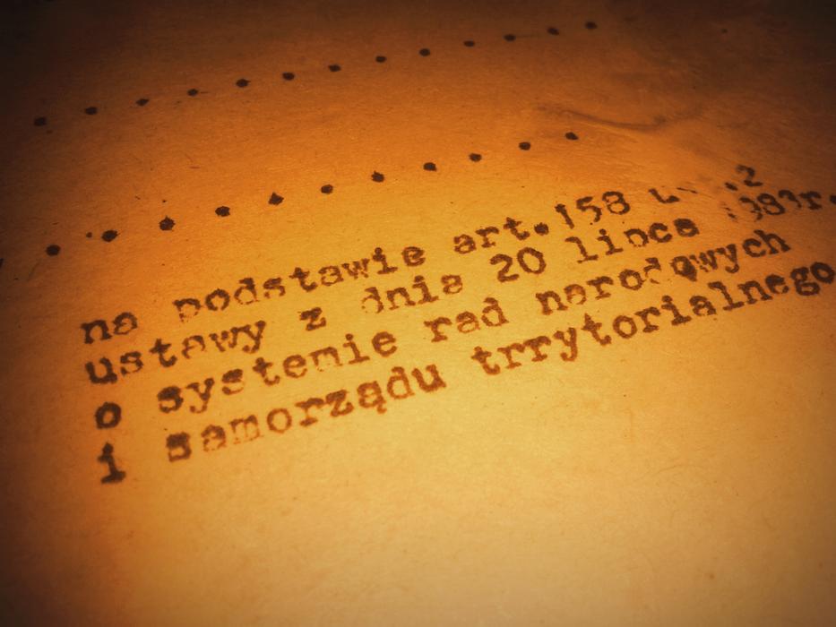 Old Document Typescript