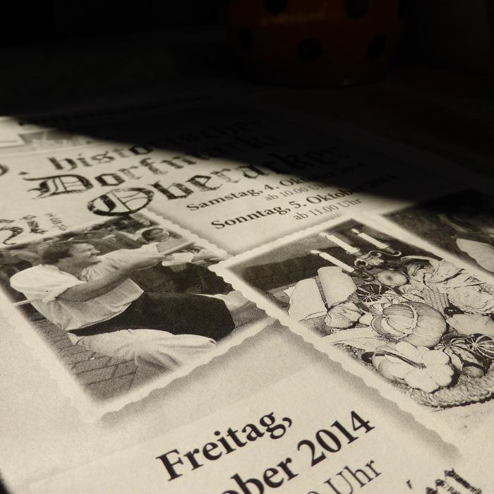 Newspaper Magazine Text Black And