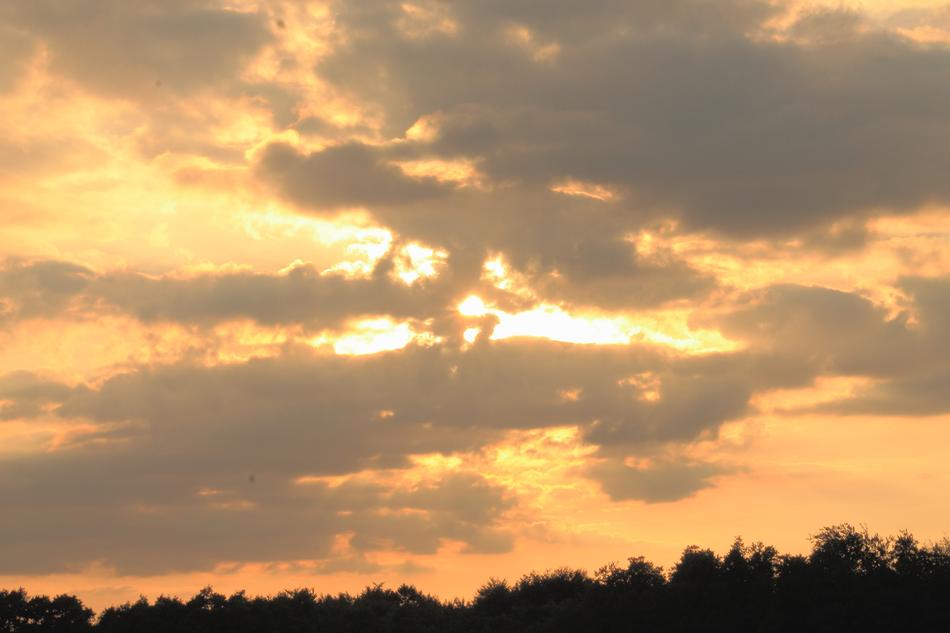 Sun Clouds Covered