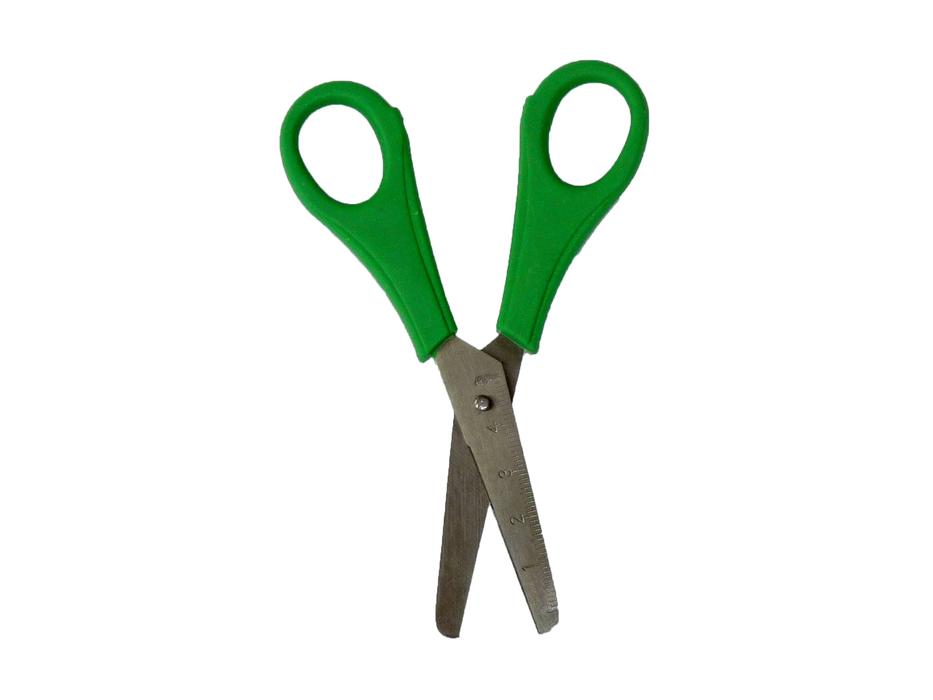 Scissors Green Grey
