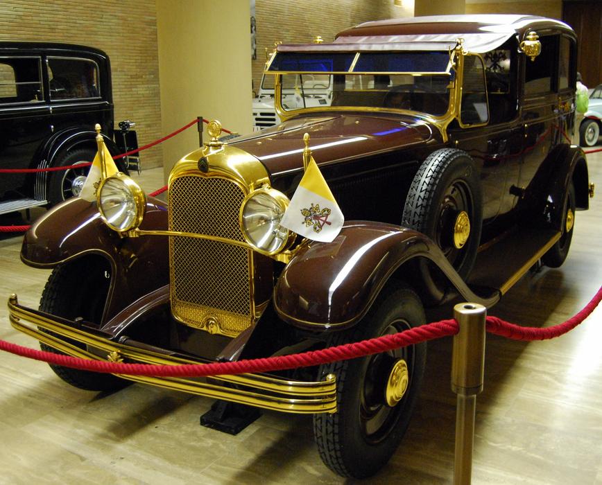 Popemobile Auto Pope