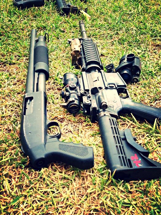 Rifle M4 Shotgun