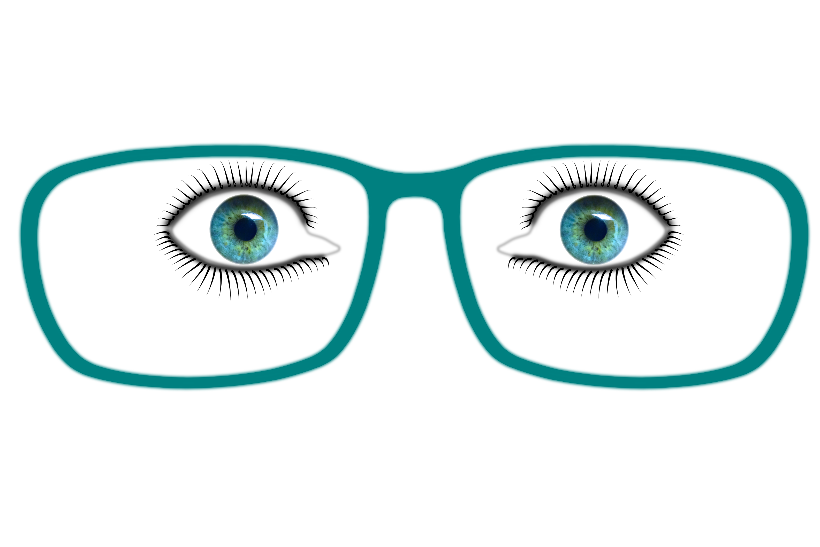 Glasses eyes see face free image download