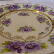 Plate Porcelain Old