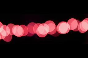 Red Bokeh Lights