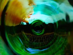 Glass Green Face