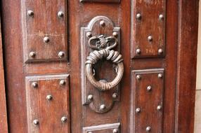 Knocker Door Wooden